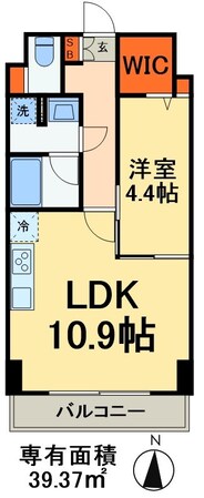 デュオフラッツ稲毛（DUO FLATS稲毛）の物件間取画像